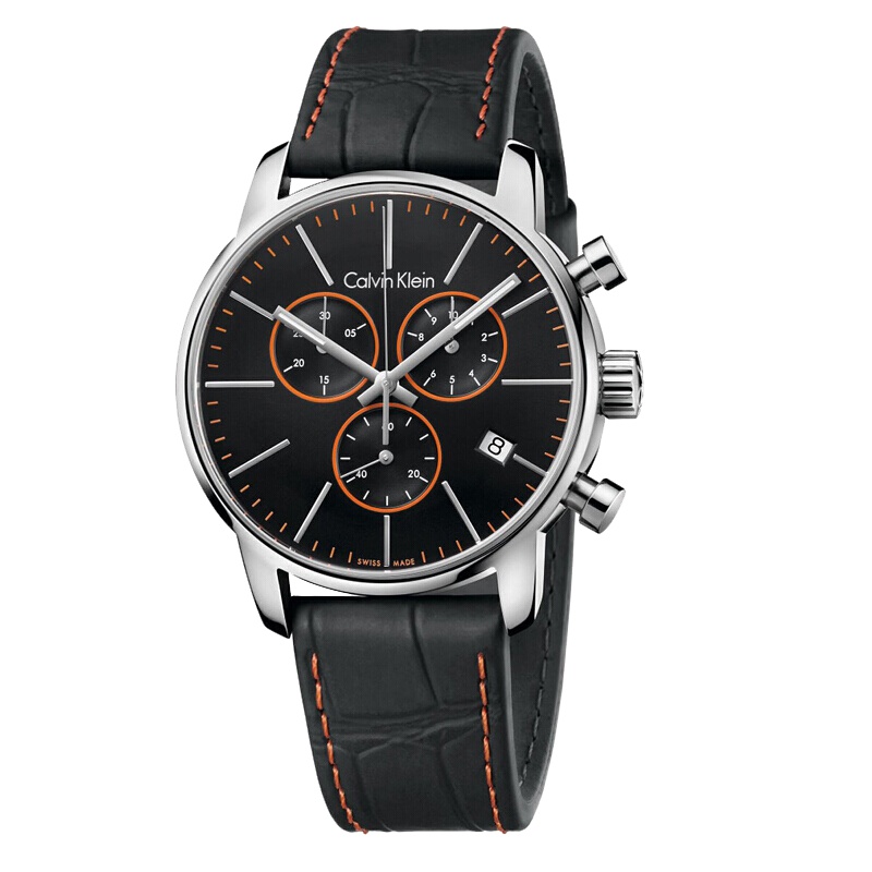 卡文克莱ck手表 男士 防水时尚编织表带石英表 K2G271C1