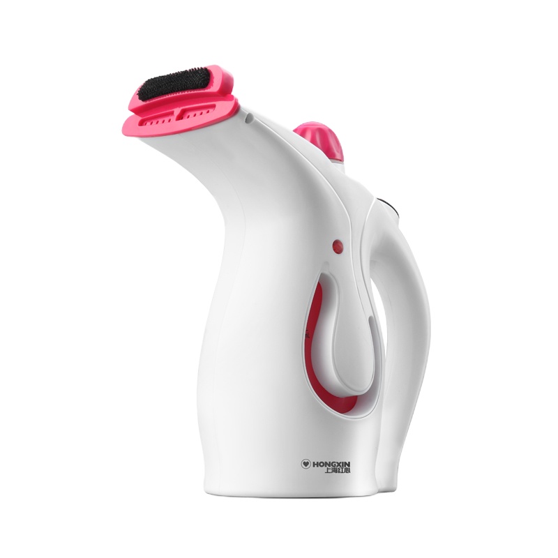 红心(HONGXIN) 手持大蒸汽挂烫机家用烫衣服挂式熨烫机小型迷你宿舍便携熨斗 升级版280mL玫红色