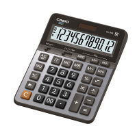 卡西欧(CASIO) 台式财务电子计算器 12位数商务办公计算机 GX-120B大型