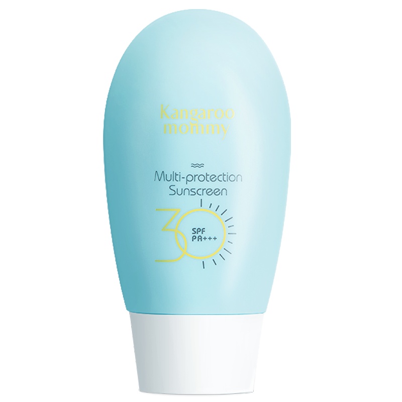 袋鼠妈妈 孕妇防晒霜乳天然隔离专用纯保湿化妆品孕妇护肤品正品40g