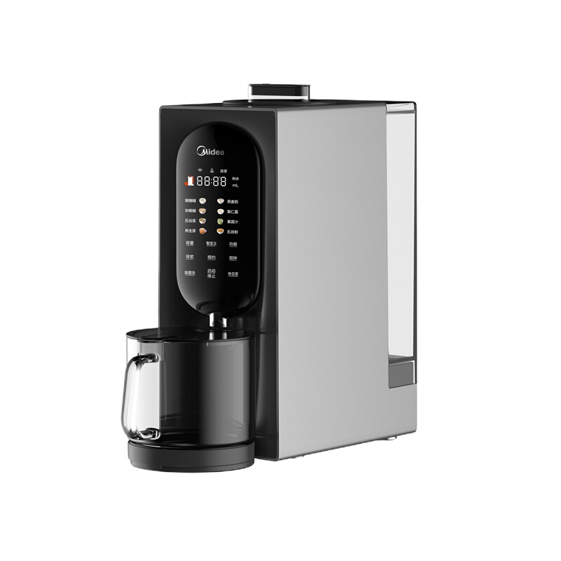 美的(Midea)MJ-M100破壁机家用轻音免手洗多功能全自动智能预约料理豆浆果汁机榨汁母婴辅食机(线下同款)