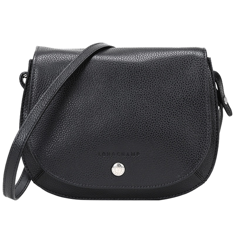 Longchamp 珑骧 女士Le Foulonné系列牛皮单肩包斜挎包 1322 021