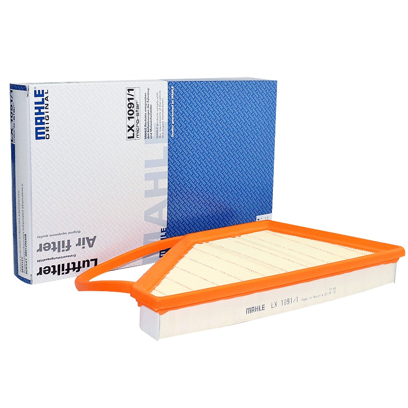 马勒(MAHLE)空气滤.右侧LX1091/1适配10-13款飞驰/08-14款欧陆GT 6.0T W12
