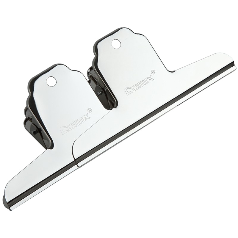 得力 3617 145mm 山形票据票夹 一盒4个（盒）