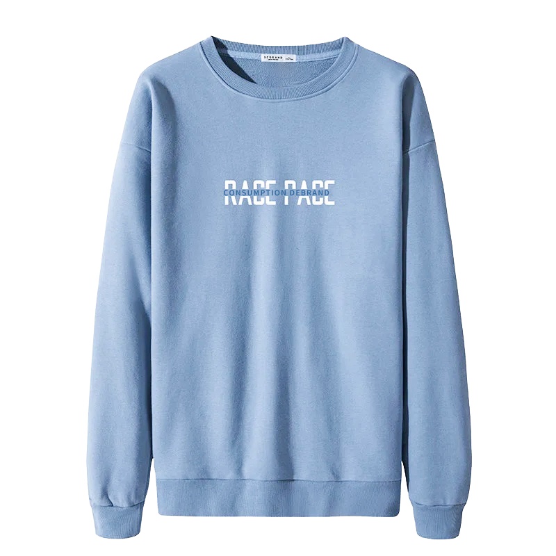 DEBRAND卫衣男春秋新款ins韩版潮流帅气宽松上衣情侣圆领衣服外套