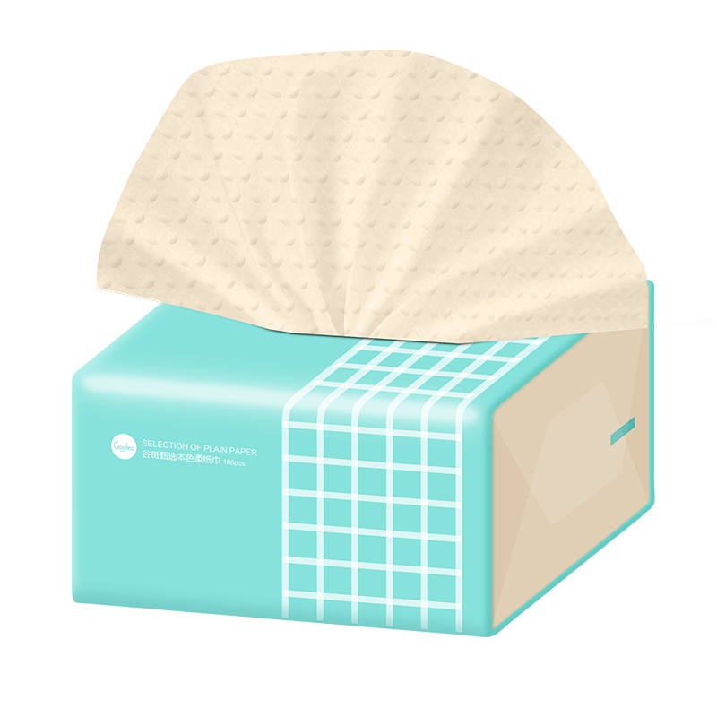 谷斑奢弹抽纸实惠装3层加厚纸巾家用面巾纸抽擦手纸巾*1包