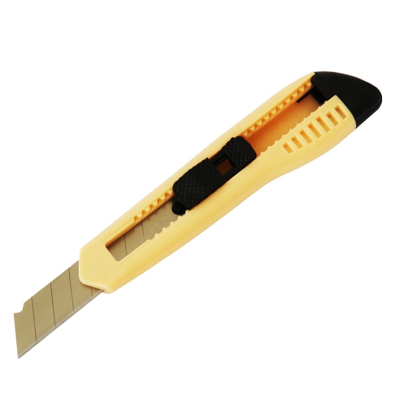 得力大号通用办公家具美工刀,手动锁定