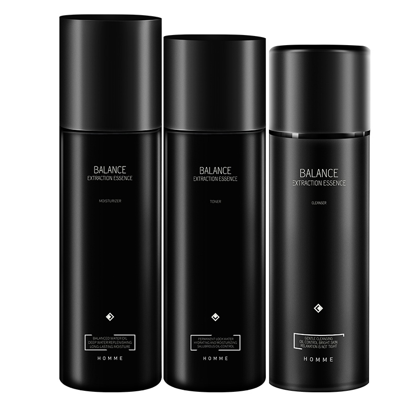 和风雨男士护肤品男生补水礼盒洗面奶送礼物套装皮肤干燥水乳液控油淡印去角质 平衡礼盒套装[全新升级]