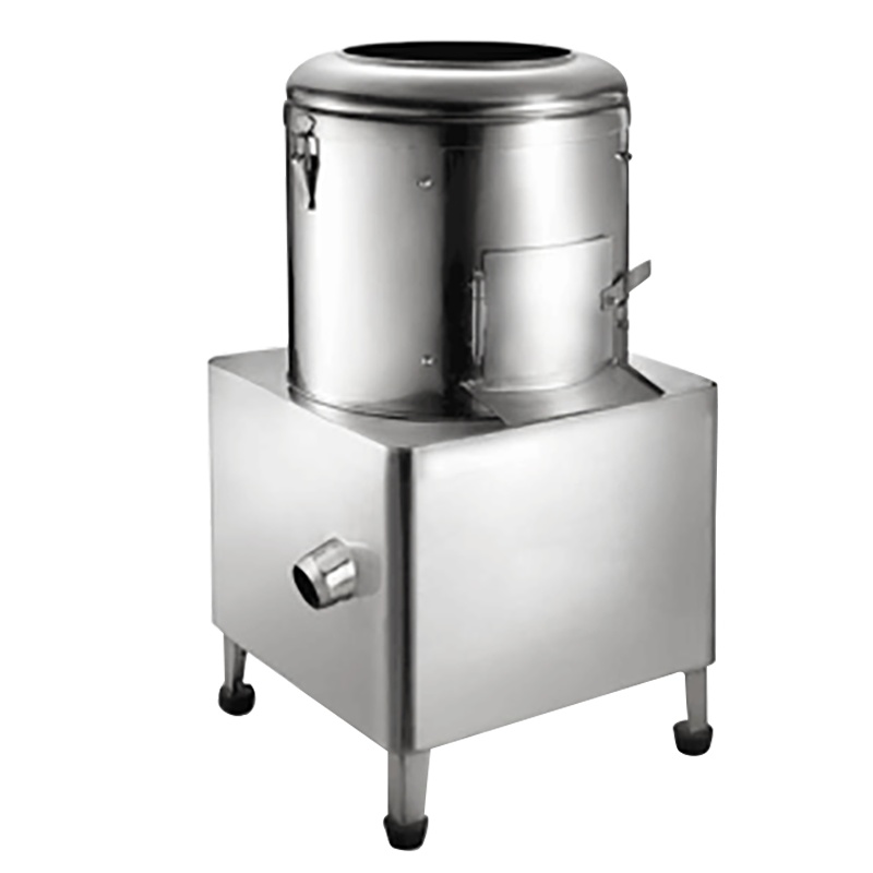 乐创(lecon) 商用土豆脱皮机 10KG不锈钢马铃薯去皮机一体机 LC-J-PP10