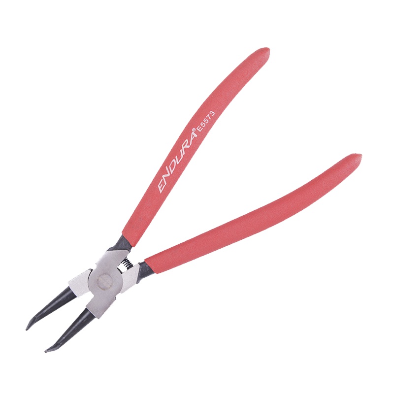 力易得(ENDURA)13寸穴用曲口卡簧钳 日式卡簧钳 货号E5574