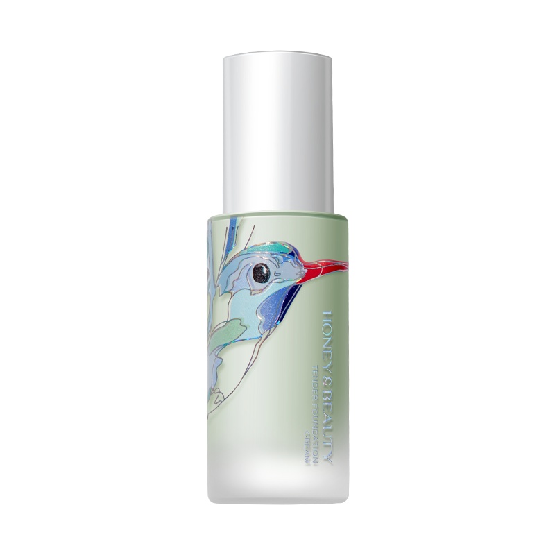 透蜜水润修颜隔离霜飞羽精灵国家地理联名限定款妆前乳遮瑕打底(持久控油 提亮肤色 隐形毛孔) 柔肤绿N02(30g)