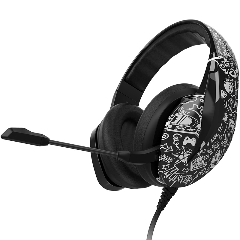 达尔优EH726耳机头戴式手游音乐通用笔记本台式电脑电竞吃鸡耳麦吃鸡绝地求生重低音7.1声道降噪USB潮玩版