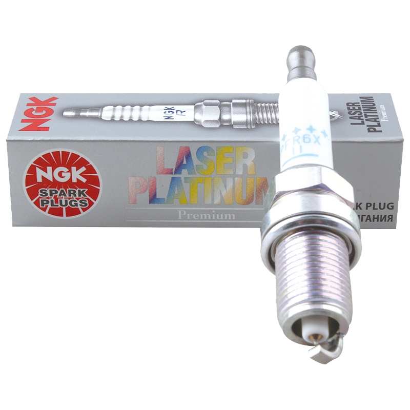 NGK 双铂金火花塞 PFR6X-11 5757 六支装 一汽奥迪A4L/A6L/A7