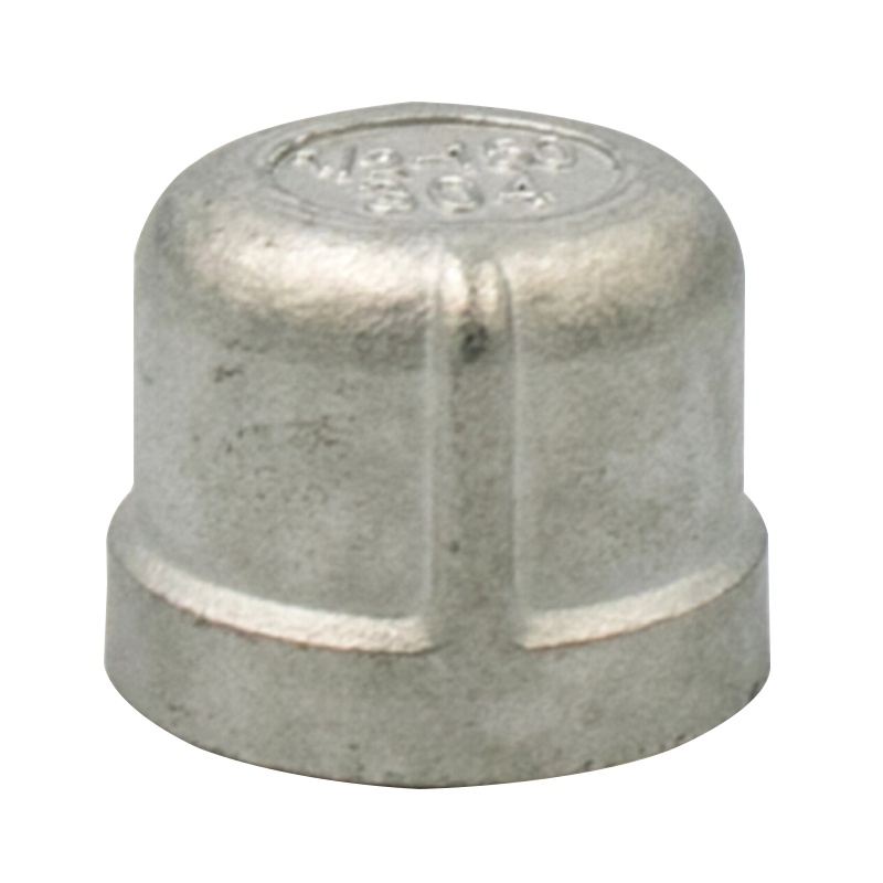 海斯迪克 gnjz-2034 304不锈钢内螺纹圆管帽堵头 丝扣内丝堵头 不锈钢管堵闷头