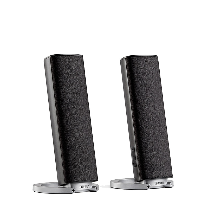 Edifier/漫步者 R26T 2.0声道电脑有源音响立体声电脑桌面音箱铁灰色