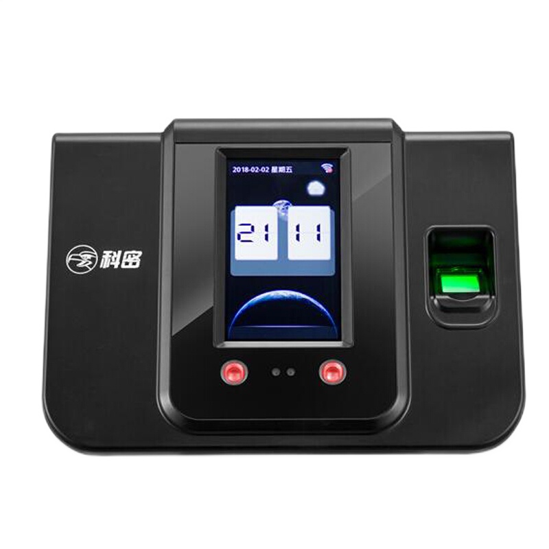 科密SF-1000面部指纹考勤机打卡机 刷脸/指纹/密码三合一识别 人脸考勤