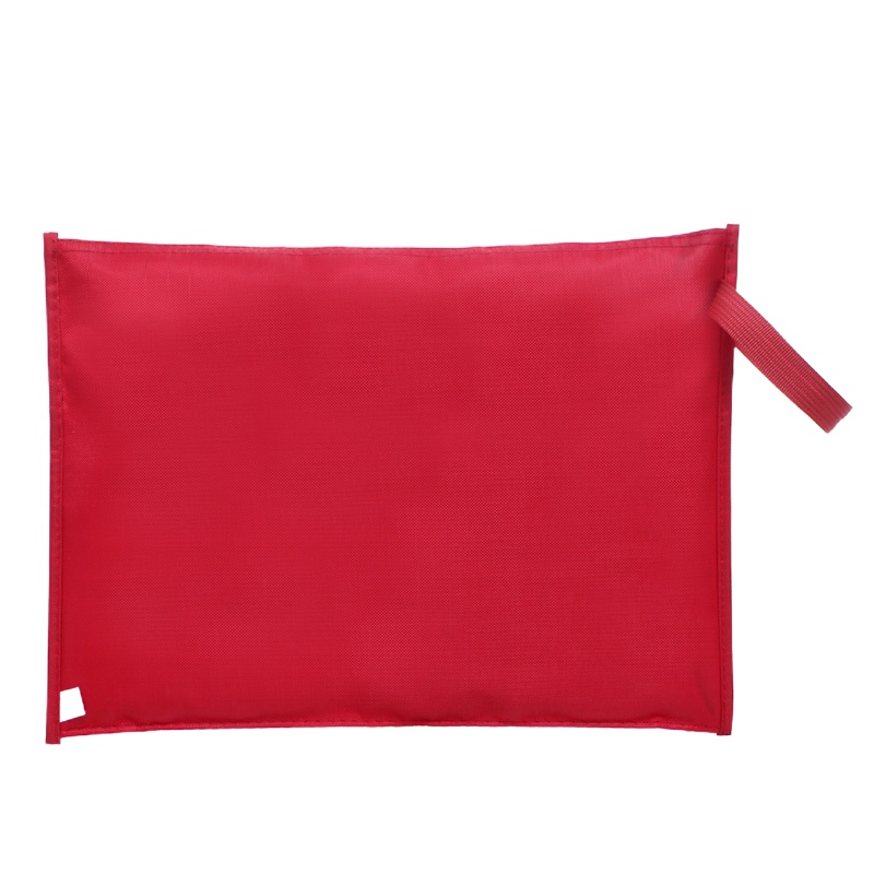 斯莫尔(SIMOER)SL-855 尼龙布双拉链手提文件包文件袋 红色 (单位:个)