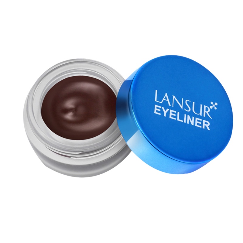 兰瑟黑夜明眸眼线膏 防水防汗不晕染浓黑大眼易卸专柜正品