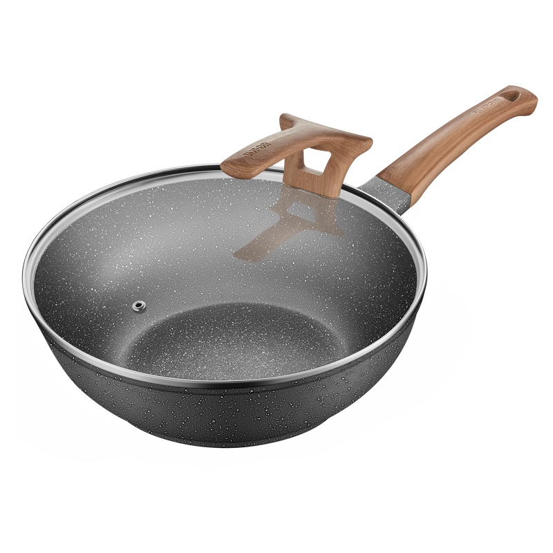 苏泊尔(SUPOR)星星石铸铝不粘炒锅 EC30QAP01