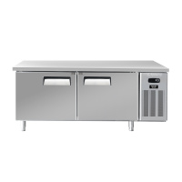 澳柯玛(AUCMA)HC-0.4D2NR-XB 1.5米380升 商用厨房工作台 全冷藏工作台 商用冷冻柜 不锈钢工作台