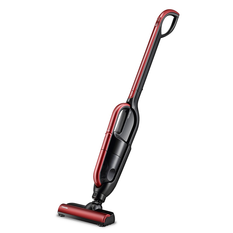 东芝(TOSHIBA) 吸尘器VC-WL100AC（R）无线手持家用强力大功率车用小型吸尘器 卧式除尘静音多功能