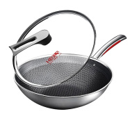 德国康巴赫 第三代炒锅32cm 316L不锈钢 斑马会员款 CHC32A3