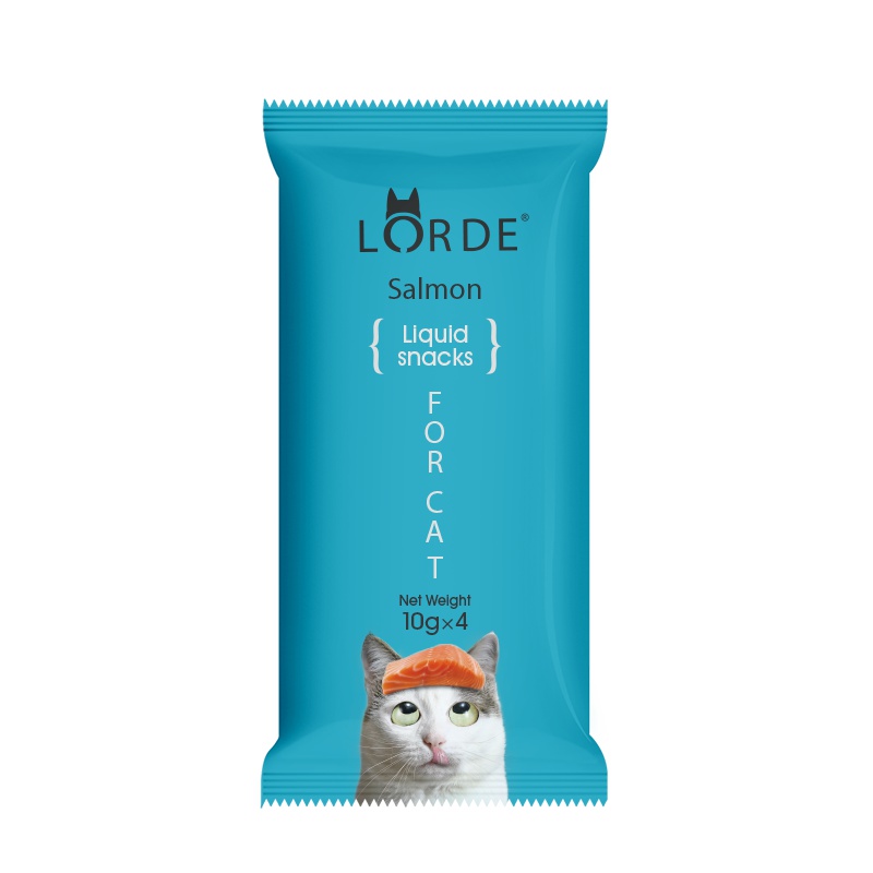 LORDE里兜三文鱼猫条10g*4条猫零食 猫咪磨牙零食