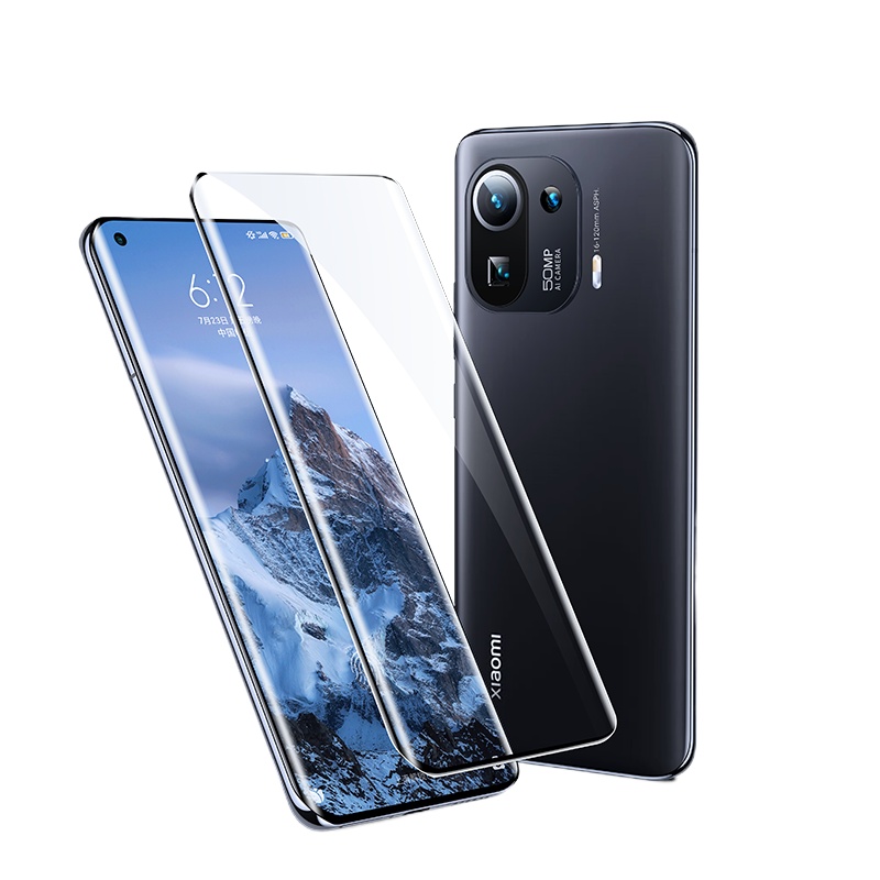 [酷盟667]酷盟小米11水凝钢化膜11ultra全胶pro曲屏原装手机膜