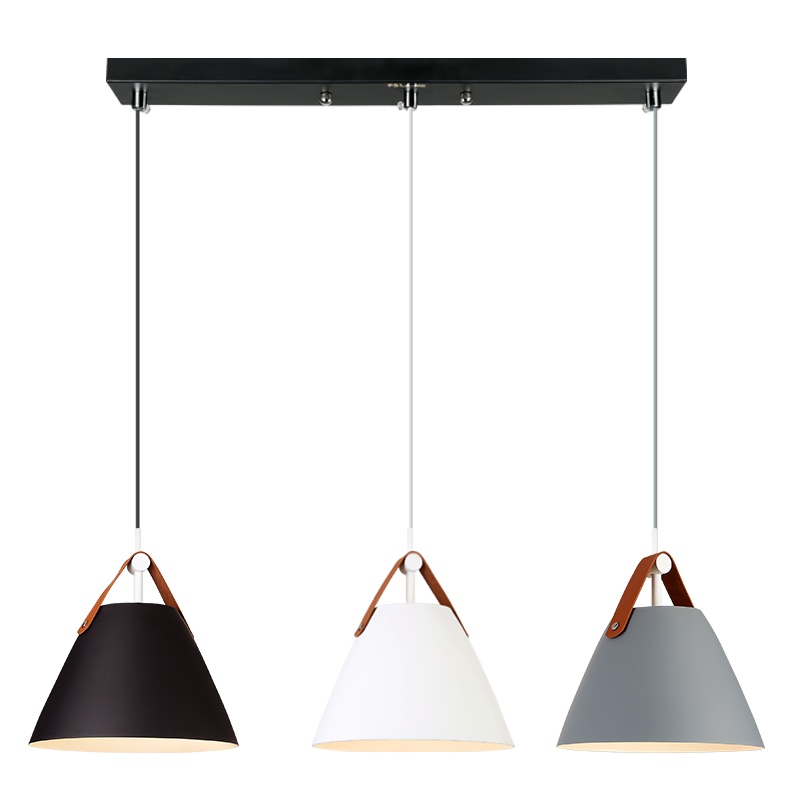 FSL 佛山照明 北欧饭厅灯餐厅吊灯三头现代个性简约小餐桌灯具灯饰