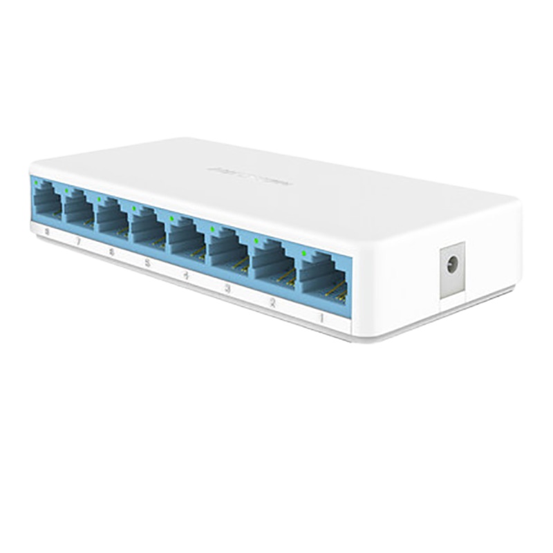 企购优品水星5口百兆交换机 路由器分流器网络分配集线器网线分线器宿舍家用监控交换器