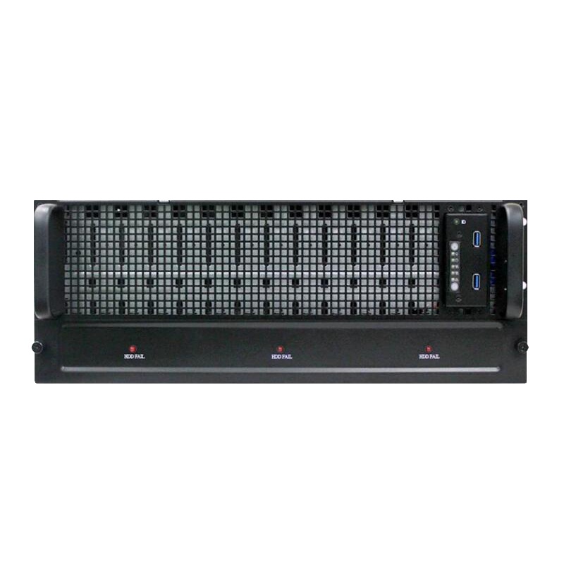 鑫云SS200T企业级共享网络存储36/48/60/72盘位NAS磁盘阵列 60盘位(SS200T-60R),裸机