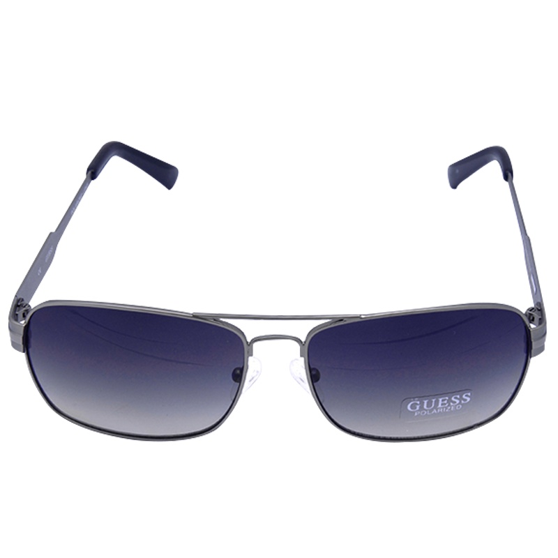 盖尔斯(GUESS)个性时尚男士飞行员全框树脂镜片太阳镜 镜片宽度61 镜腿长度135 香港直邮