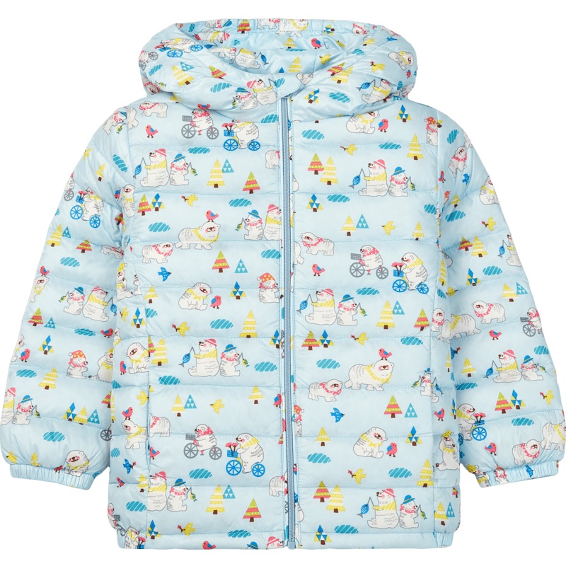 波司登童装可爱小熊耳朵连帽保暖男女童宝宝儿童羽绒服