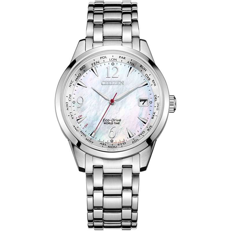 西铁城(CITIZEN)商务时尚女表 FC8000-55D