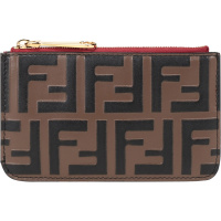 FENDI 女士 牛皮革卡包卡夹零钱包 8AP161 AAII