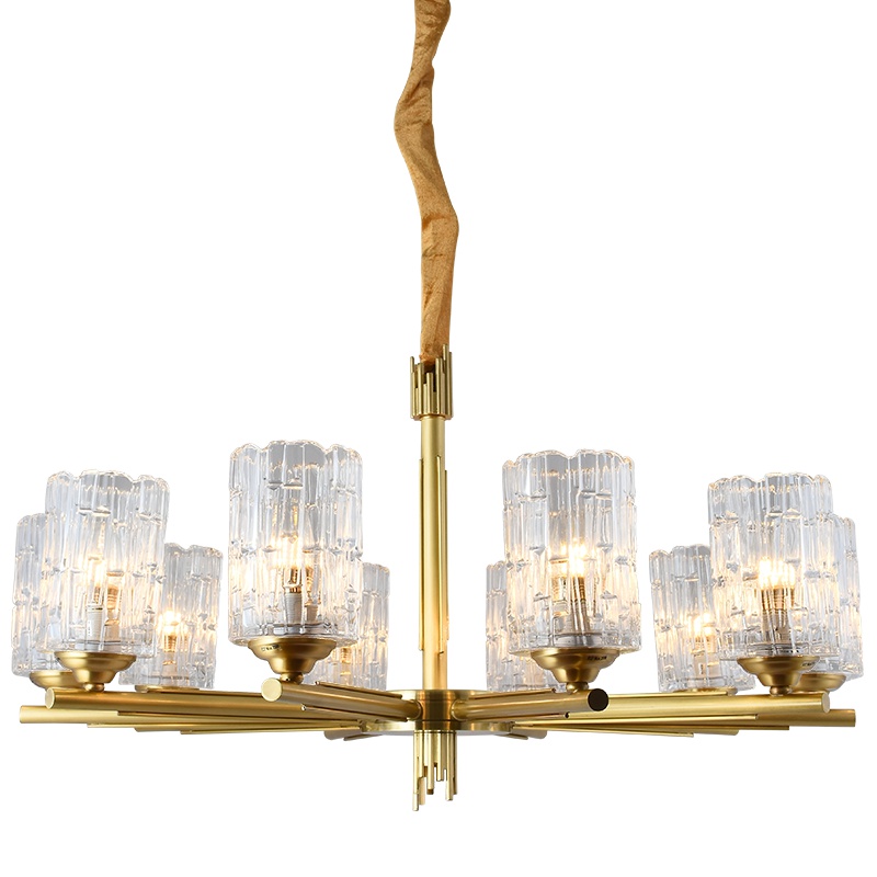 FSL佛山照明 全铜吊灯纯铜客厅餐厅卧室艺术灯新中式别墅大厅灯具