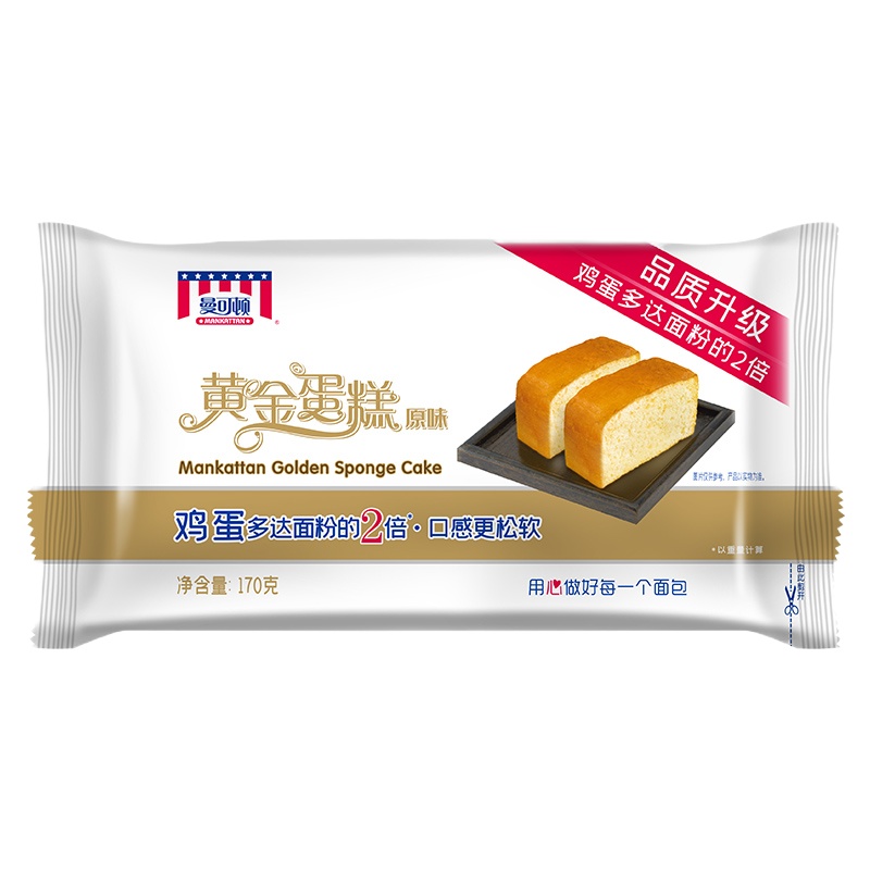 曼可顿黄金蛋糕170g