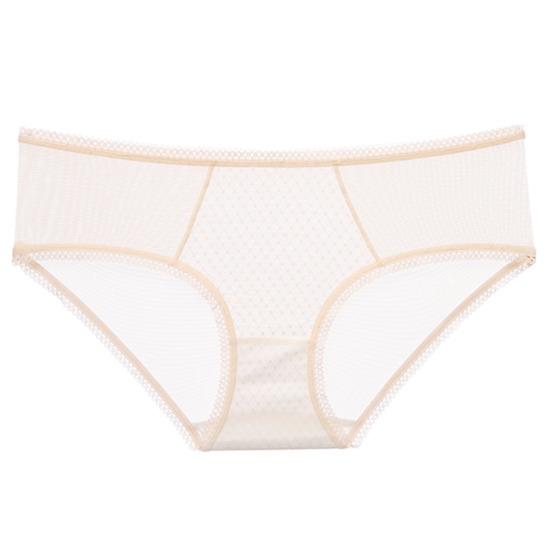 都市丽人3条装抑菌内裆性感蕾丝弹力不勒低腰三角女士内裤ZK9A21