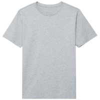 HODO红豆男装男士夏季短袖T恤百搭圆领全棉高棉面料舒适透气亲肤微弹纯色短袖T恤男