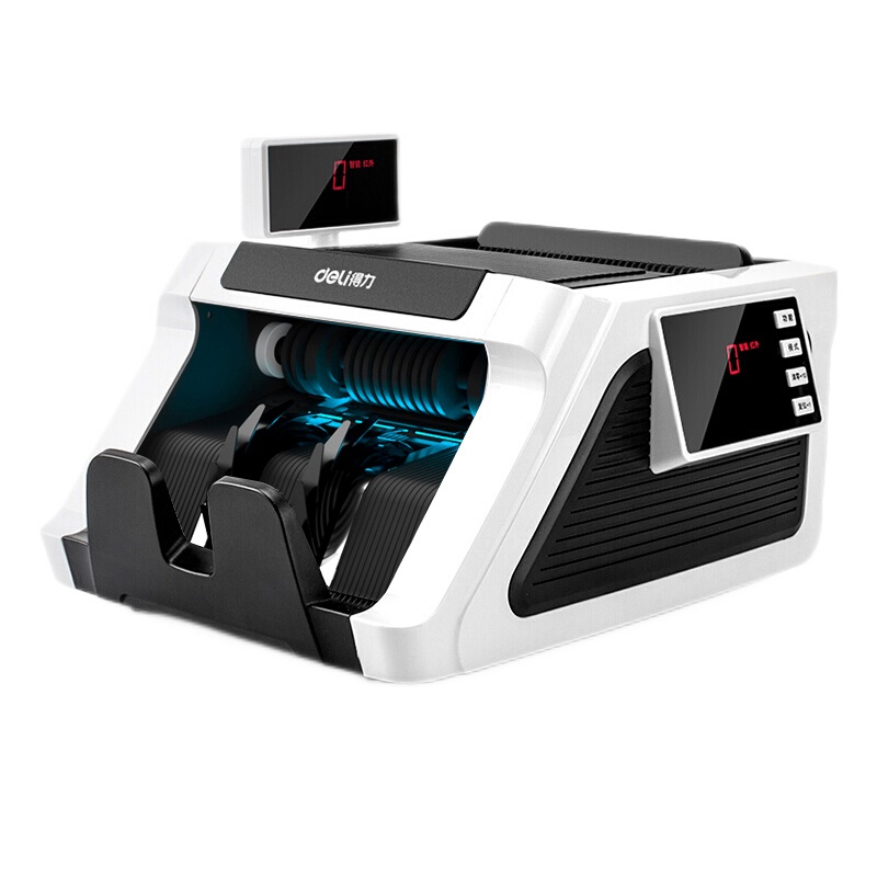 得力(deli) 点钞机 充电款便携式验钞机小型家用银行专用 2170S