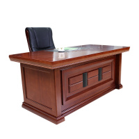 草野家具油漆贴皮办公桌大班台老板台总裁桌经理桌CY-2016型