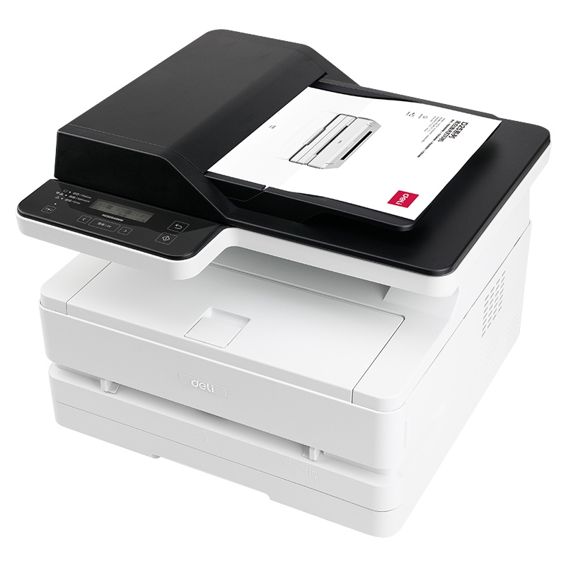 得力(deli)M2500ADW黑白激光多功能打印机一体机无线网络打印家用办公学生家庭作业资料复印扫描三合一一体打印机