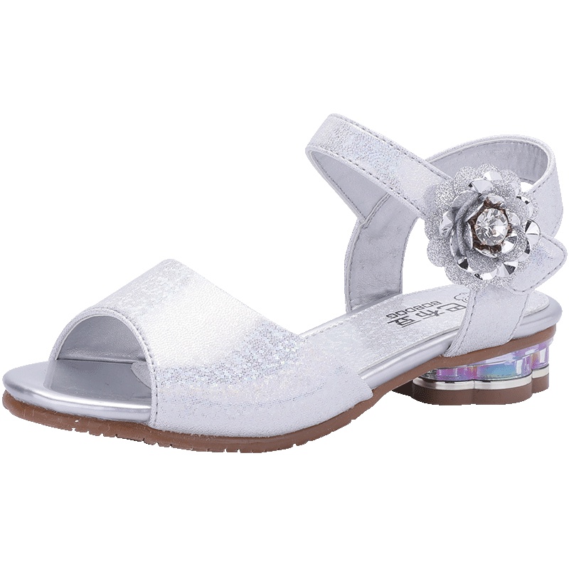 巴布豆童鞋女童鞋2019韩版时尚中大童儿童鞋子公主鞋凉鞋