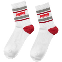 PUMA彪马男袜女袜运动袜休闲中袜(一对装)935097