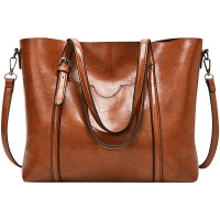 【顺丰配送】简约托特包PU女包韩版百搭通勤手提包软皮单肩包大包包GLB200466-1Z