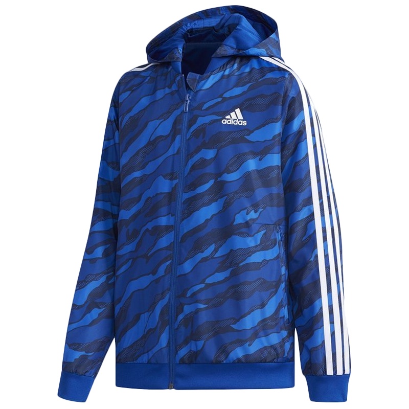 阿迪达斯儿童adidas kids男大童大童梭织夹克 DM7104