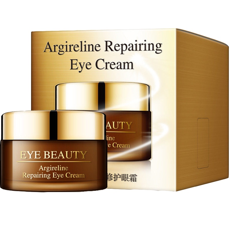 韩纪六胜肽眼霜30g按摩眼部精华男士女士去黑眼圈去细纹补水保湿抗皱国货护肤品化妆品正品