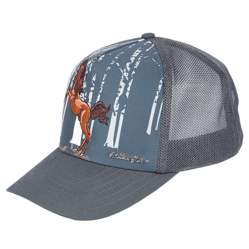 快乐狐狸（ActionFox）运动户外男女动物图案时尚潮流卡车棒球鸭舌帽4137