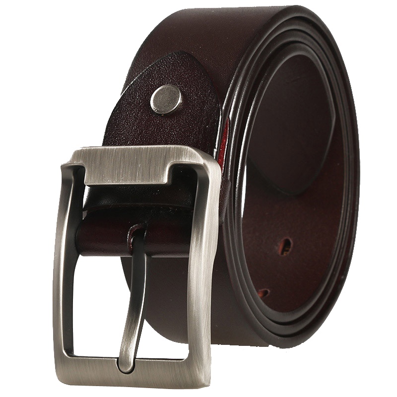 牛当家(CattleOWN)皮带男真皮针扣腰带男牛皮青年休闲头层牛皮裤带男纯牛皮NP1101