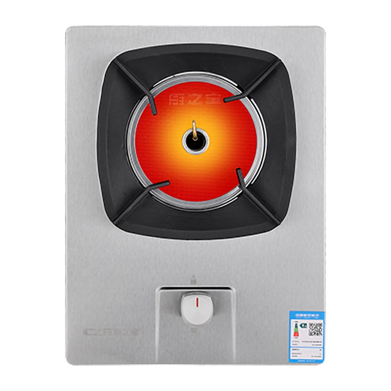 CZB厨之宝2015燃气灶不锈钢面板猛火灶单眼燃气灶煤气罐灶台家用